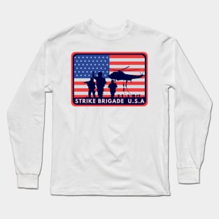 STRIKE BRIGADE U.S.A. Long Sleeve T-Shirt